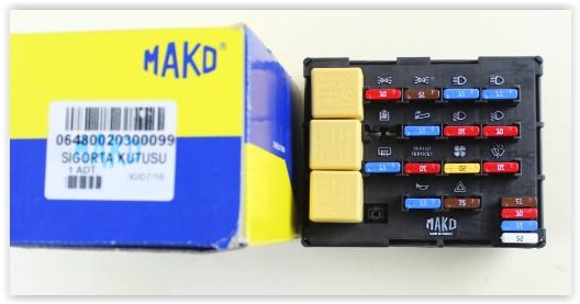 SİGORTA KUTUSU DKŞ M131-SLX (KLİMALI) - MAKO - OEM 85011250