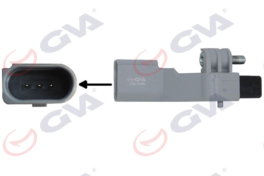 KRANK DEVİR SENSÖRÜ CADDY III 1.9TDI (04-10) GOLF VI 2.0TDI (09-13) (BKD-CBDB-BAG-BDJ-BJB-BJJ-BJK) - GVA - OEM 036906433A