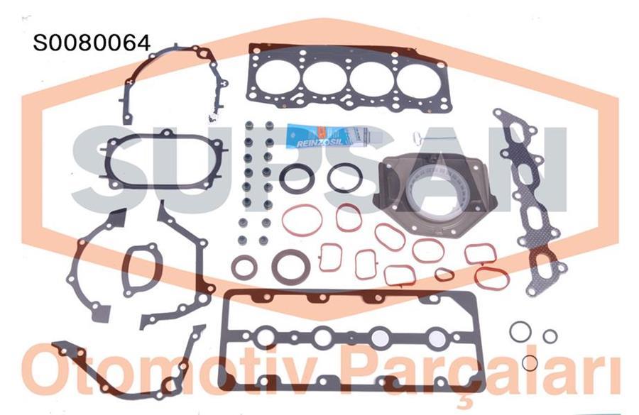 CONTA TAM TAKIM FİAT PALİO - GRANDE PUNTO 1.2 - 1.4 16V STARJET 95HP (ENG. 843 A1.000) - SUPSAN