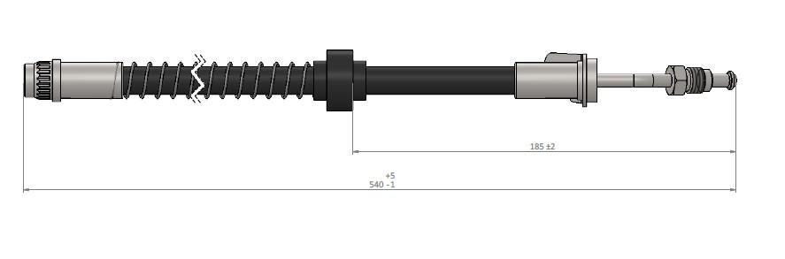 FREN HORTUMU ON MASTER - CAVO - OEM 8200673552