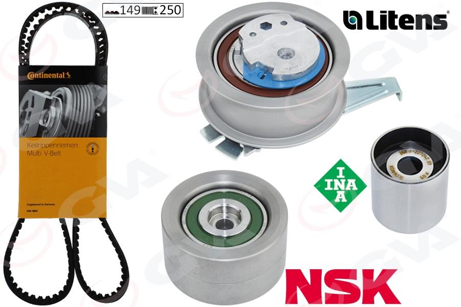 TRİGER SETİ VW-SKODA-AUDİ-CUPRA-SEAT 16> FORD 23> 2.0 TDİ (DSUD-DTRB-DTRD-DEZE-DTNA-DTUA) 149 DİŞ - GVA - OEM 05L198119B