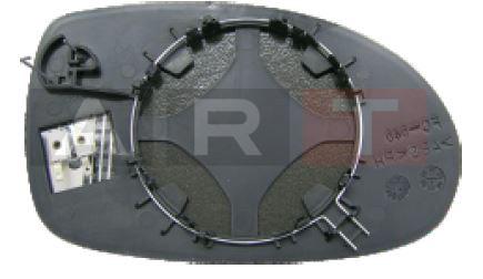 DIŞ DİKİZ AYNA CAMI ISITMALI ASFERİK MAVİ CAM SOL - ART - OEM 8151.EU