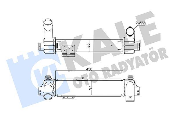 İNTERCOOLER AL/PL/BRZ SORENTO - KALE - OEM 281904A160