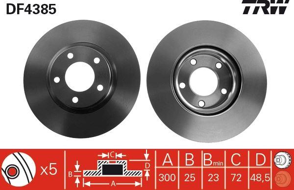 ÖN FREN AYNASI HAVALI MAZDA 2.0 03- MAZDA 5 1.8/2.0/2.0CD 05- - TRW - OEM BP6Y3325XD