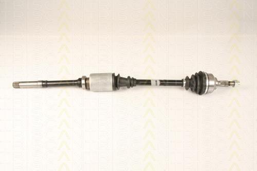 (x) AKS ÖN SAĞ C3 1.4 16V HDI-1.6 16V HDI (17-0706) UZUNLUK (853 MM) - CIFAM - OEM 9639508780