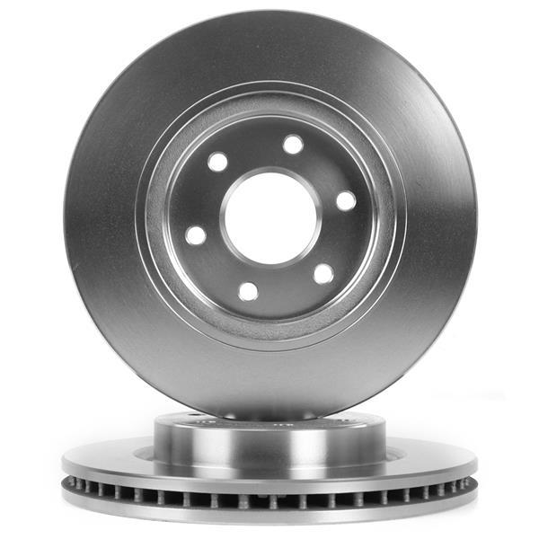 ÖN FREN DİSKİ (HAVA KANALLI) NISSAN NAVARA 2,3L YS23 D23 16-> (296 çap x 6 bijon) - Adet disk fiyatıdır - AYD - OEM 402064KJ1B