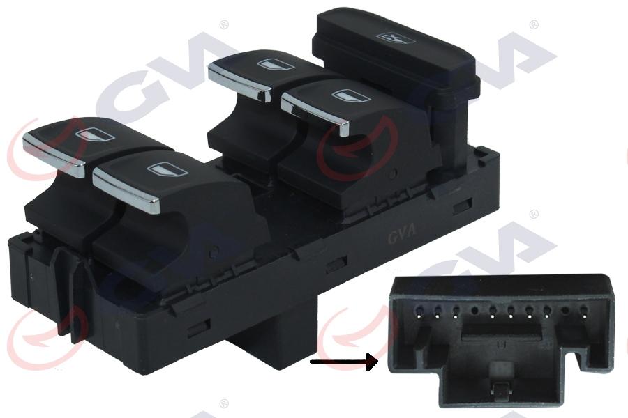 CAM ACMA DUGMESI DORTLU ON SOL GOLF VII PASSAT TIGUAN TOURAN SKODA SUPER B - SAGEMFRANS - OEM 5G0959857E