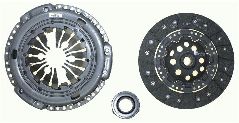 (x) DEBRİYAJ SETİ BORA-GOLF IV-POLO-OCTAVIA-IBIZA II-LEON-A3-TT 1.8T-1.9TDI 00>(AHF.ASV-AGU.AQA.ARZ. - SACHS - OEM 038141025P