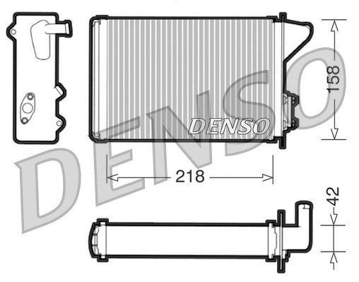 KALORİFER RADYATÖRÜ UNO (218x145x32) - DENSO - OEM 40787031