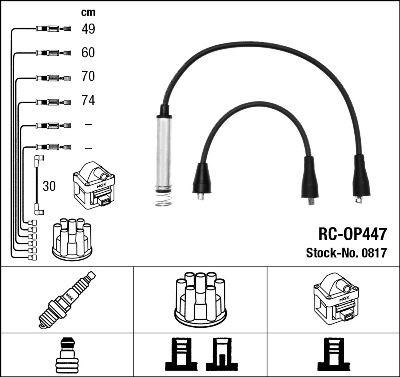 RC-OP447 ATEŞLEME KABLOSU - NGK