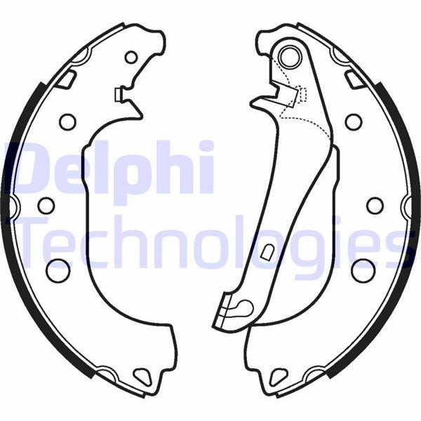 ARKA BALATA (PAPUC) FORD ECOSPORT 15> - DELPHI - OEM CN15