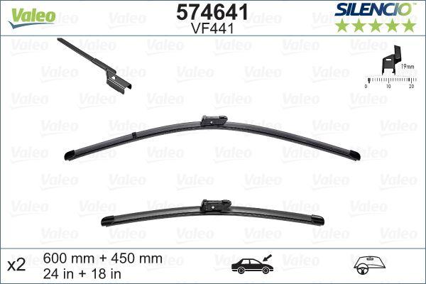 ÖN SİLECEK SÜPÜRGE TAKIMI PEUGEOT P308 13>21 HYUNDAI İ30 07>11 SKODA SUPER B 08>15 VW TOURAN 03>10 CADDY 15>20 KIA CEED 07>12 (600x450) - PSA - OEM 1611631080