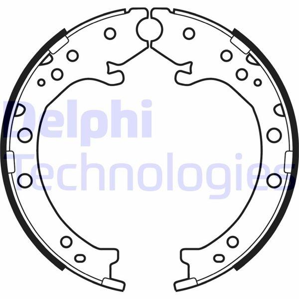 FREN PABUCU EL FRENİ HONDA CR-V 05> - DELPHI