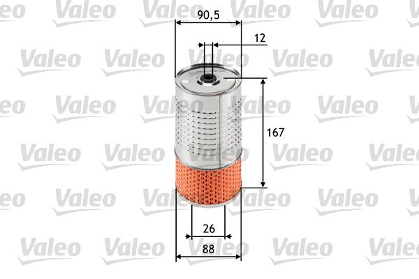 YAG FILTRESI MERCEDES OM601 OM602 OM603 W201 W202 W124 W140 - VALEO - OEM A6011840025