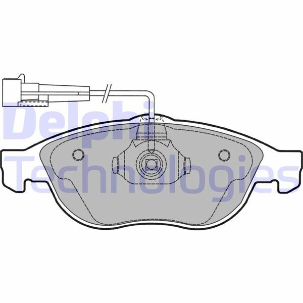 ÖN FREN BALATASI ALFA ROMEO 156 97>05 147 01>10 FİŞLİ - DELPHI - OEM 71713144