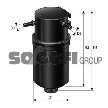 YAKIT FİLTRESİ LAND ROVER - PURFLUX - OEM LR103234