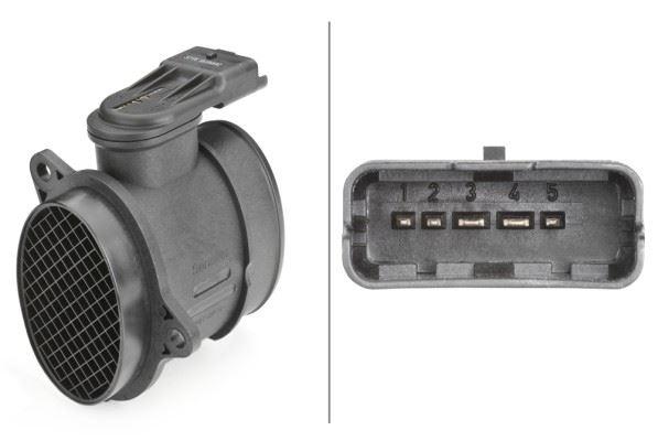 HAVA KÜTLE ÖLÇER 207-308-C4-PARTNER II 1.6 HDİ-FOCUS 2 1.6TDCI-S40 EXPERT III-JUMPY III-C4-C3-C3 II-C3 III-C5 II-C5 III-BERLINGO II-BERLINGO III-C4 PICASSO-C3 PICASSO- - HELLA - OEM 1610874680