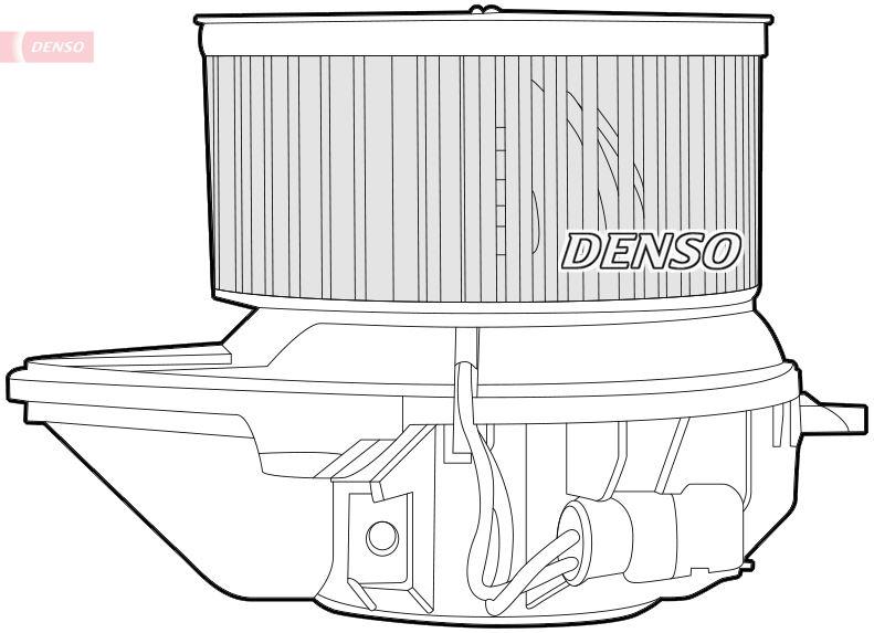 CABİN BLOWER RENAULT MEGANE I (96-03) — DENSO DEA23008 - DENSO - OEM 7701205443