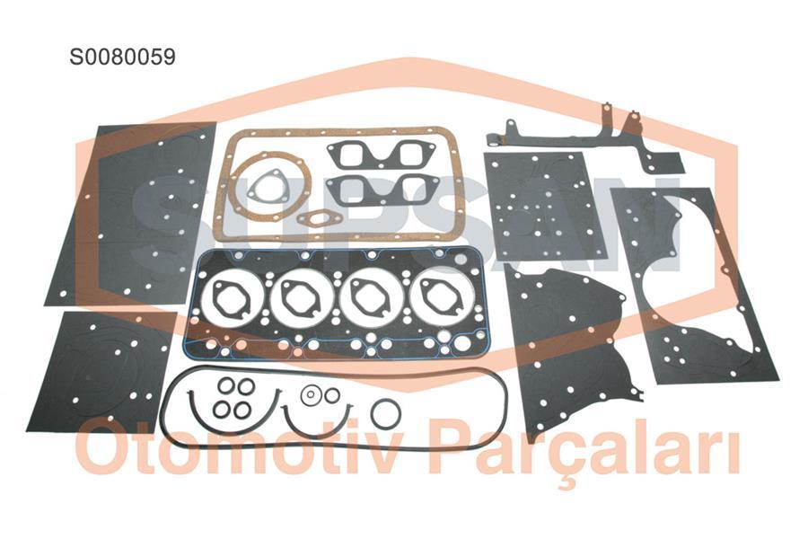 CONTA TAM TAKIM FİAT TRAKTÖR 640 4 SİLİNDİR - SUPSAN - OEM 1900197