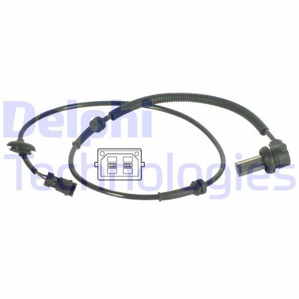 ABS TEKERLEK HIZ (DEVİR) SENSÖRÜ ÖN PASSAT (96-00)-A4 (95-00) (1020mm) - DELPHI - OEM 8D0927803