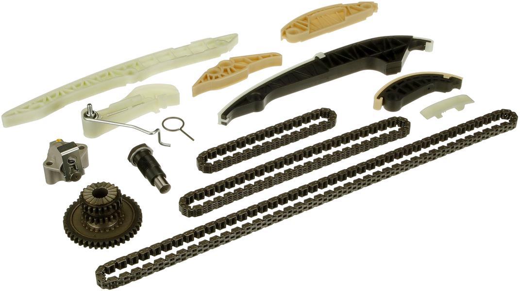 EKSANTRIK ZİNCİR SETİ A3-A4-A5-A6-Q3-Q5 BZB-CABA-CDNA-CDNB-CDNC-CAEB-CFKA 2008=> (FEBI 106512) - GATES - OEM 06K109158A