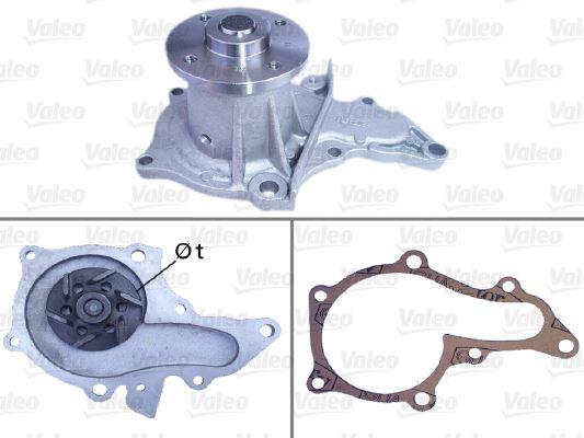 DEVİRDAİM SU POMPASI TOYOTA COROLLA 1.6L 4A-F AE92 KARBÜRATÖRLÜ 88-91 - VALEO - OEM 1610019205