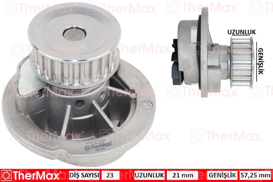 DEVİRDAİM ASTRA G-VECTRA B-C-CORSA C-ZAFIRA-COMBO 05>1.4 16V-1.6 16V(X14-Z14-X16-Z16) (PA541A) (T) - THERMAX - OEM 1334077