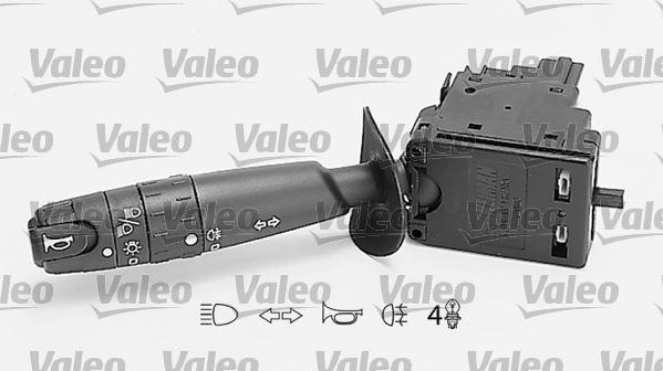 FAR+SİNYAL KUMANDA KOLU (KORNALI) PEUGEOT P406 (99-05) P605 89>99 CITROEN XSARA 98>11 XANTIA (93-01) - VALEO - OEM 6253.67