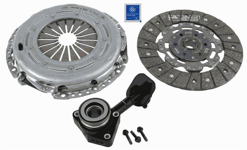 DEBRIYAJ SETI FOCUS C MAX 04-08 FOCUS II 04-11 1.6 TDCI 06 > ( HIDROLIK RULMANLI ) - SACHS-ITHAL - OEM 1789063