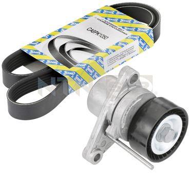 ALTERNATÖR GERGİ KİTİ (6PK1053) P207-P301-P307-P308-P1007-C2-C3-C4-C-ELYSEE 1.4-1.6 16V TU3-TU5 (KLİMALI) - SNR - OEM 1638183880