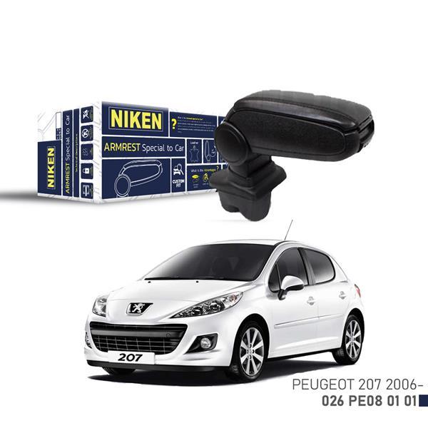 ARACA ÖZEL KOL DAYAMA SİYAH PEUGEOT 207 06=> - NIKEN