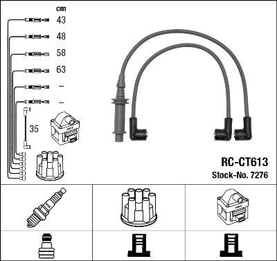 RC-CT613 ATEŞLEME KABLOSU - NGK