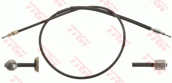 EL FRENİ KABLOSU 0 PORSCHE CAYENNE (9PA) VW TOUAREG (7LA-7L6-7L7) - - TRW - OEM 95542414110