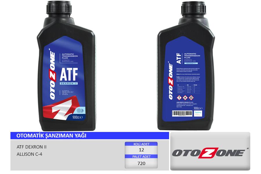 OTOMATİK ŞANZIMAN YAĞI ATF II 900CC DEXRON II (KIRMIZI) - OTOZONE - OEM 93165290