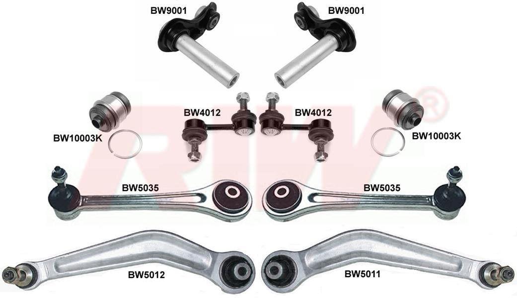 TAMİR KİTİ ARKA BMW-5 SERIES-E39 523i 528i 1995-2003 - RIW