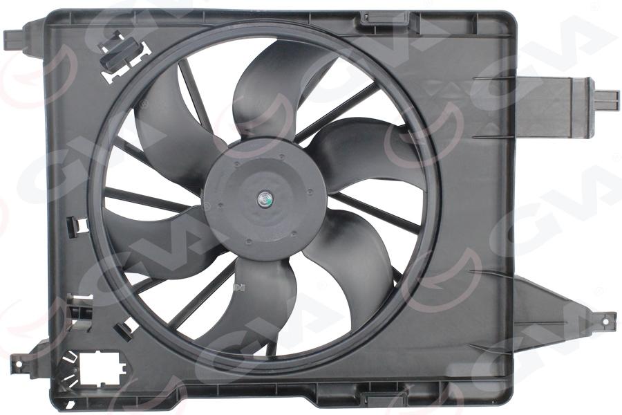 FAN MOTORU DAVLUMBAZLI RENAULT MEGANE II 02> SCENIC II 02> GRAND SCENIC II 02> 1.5 dCi 1.9 dCi - GVA - OEM 7701071862