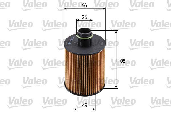 YAĞ FİLTRESİ (Euro5) DOBLO 10>ASTRA J 09>COR - VALEO - OEM 860134