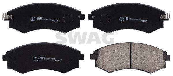 FREN BALATASI TAKIMI DİSKLİ FREN HYUNDAİ (FEBI 170253) - SWAG - OEM 5810134A21