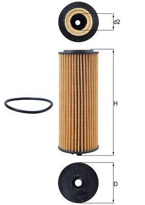 YAG FILTRESI MERCEDES M278 W176 W205 C218 W213 V167 W222 R231 C190 - MAHLE - OEM A2781800009