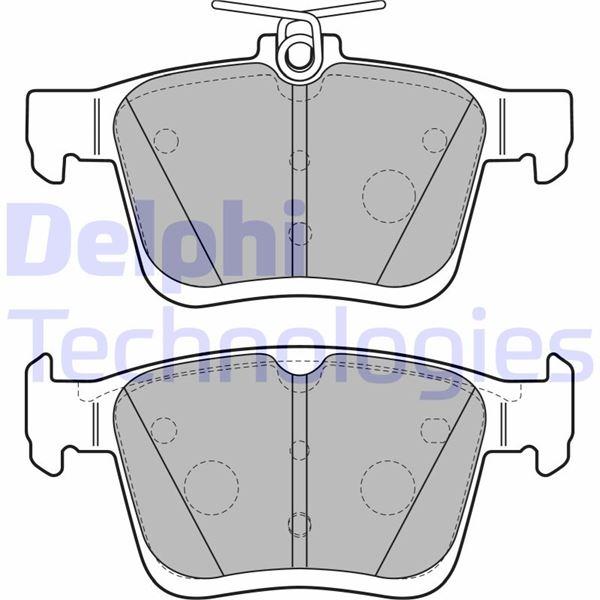 FREN BALATASI ARKA GOLF VII A3 PASSAT TIGUAN OCTIVIA SUPERB 13=> - DELPHI - OEM 8V0698451