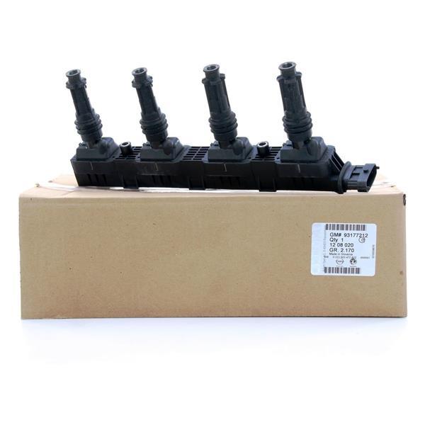 ATEŞLEME BOBİNİ ASTRA G 1.4 H 1.2 1.4 (04-10) MERIVA 1.4-CORSA C 1.2 1.4 CORDA D 1.2 1.4 (06-14) Z12XEP-Z12XE-Z14XEP-Z14XEL - GM - OEM 93177212