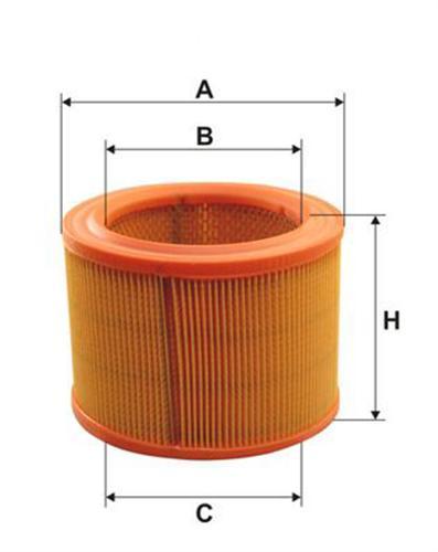 HAVA FİLTRESİ BERLINGO (96-)- P.306 (98-01)- PARTNER (96-)- XSARA (97-00) 1.8D - 1.9D - PSA - OEM 1444.F5