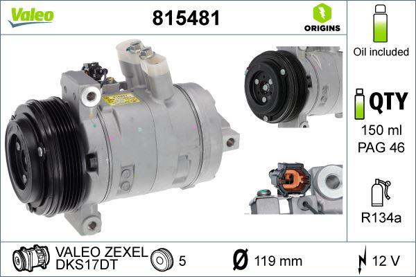 KOMPRESOR NAVARA M9T - VALEO - OEM 926004JA1A