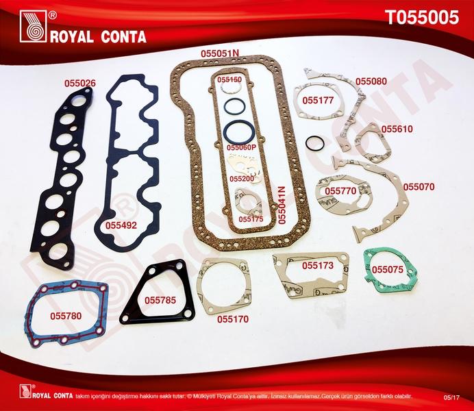 MOTOR TAKIM CONTASI (YARIM SKC SİZ) TEMPRA 1.6 TK - ROYAL