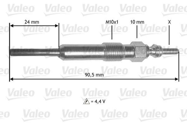 KIZDIRMA BUJISI — VALEO VAL-345172 - VALEO - OEM 8200794920