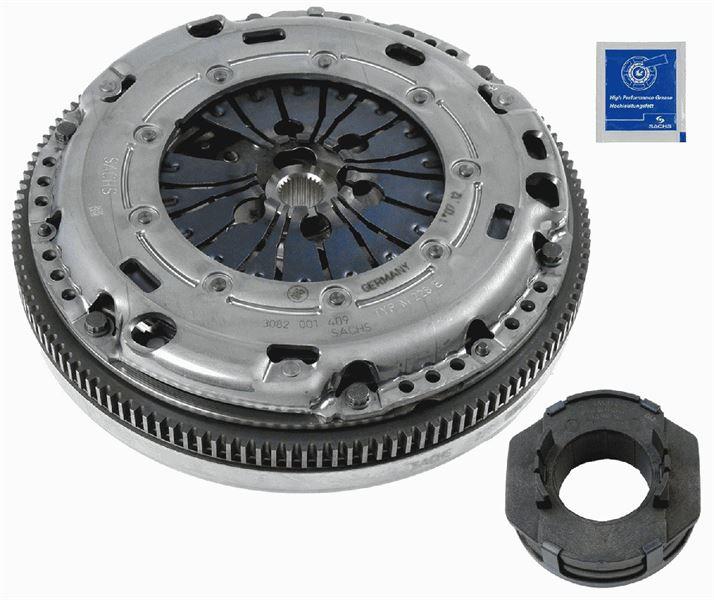 DEBRİYAJ SETİ (VOLANTLI) CADDY III-GOLF V-VI-PASSAT-A3-ALTEA-LEON 1.6-1.9-2.0 2010=> (BLS-BJB-BKC) - SACHS - OEM 03G105264G