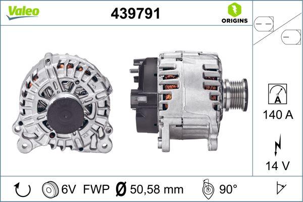 ALTERNATÖR 140A GOLF VII-CRAFTER-AMAROK-TRANSPORTER T6-A3-LEON 1.6TDI-2.0TDI 13=> - VALEO - OEM 03L903023L