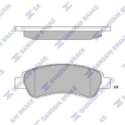 ARKA BALATA BOXER 4.06=> DUCATO 07.06=> JUMPER 4.06=> - SANGSIN - OEM 1611140880