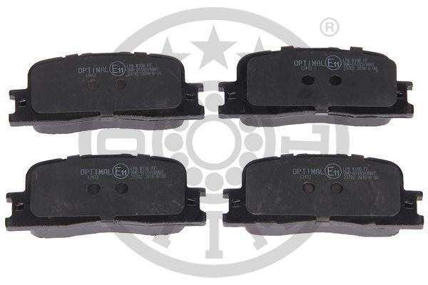 FREN BALATA SETİ DİSKLİ FREN ALTIS StufenheckESMCV_-VZV_)AURION_V4_)-CAMRY Stufenheck_V3_)-CAMRY S - OPTIMAL - OEM 446633090