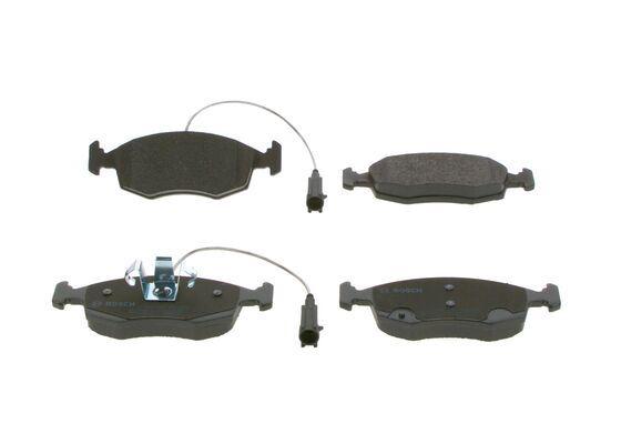 FREN BALATASI ON WVA20908-23209 PUNTO(199) 12-> PUNTO EVO 09-> (E.N:0986TB3143) - BOSCH FREN BALATA - OEM 77366538